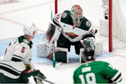 Filip Gustavsson kept his eye on the puck against the Stars on Monday night and Tuesday morning, finishing with a franchise playoff record 51 saves.