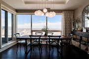 The views, with the help of floor-to-ceiling windows, were a major selling point for the current homeowners.