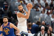 Wolves center Rudy Gobert has been playing through back pain for the past several games, but he said a few days off after Game 1 against the Nuggets o