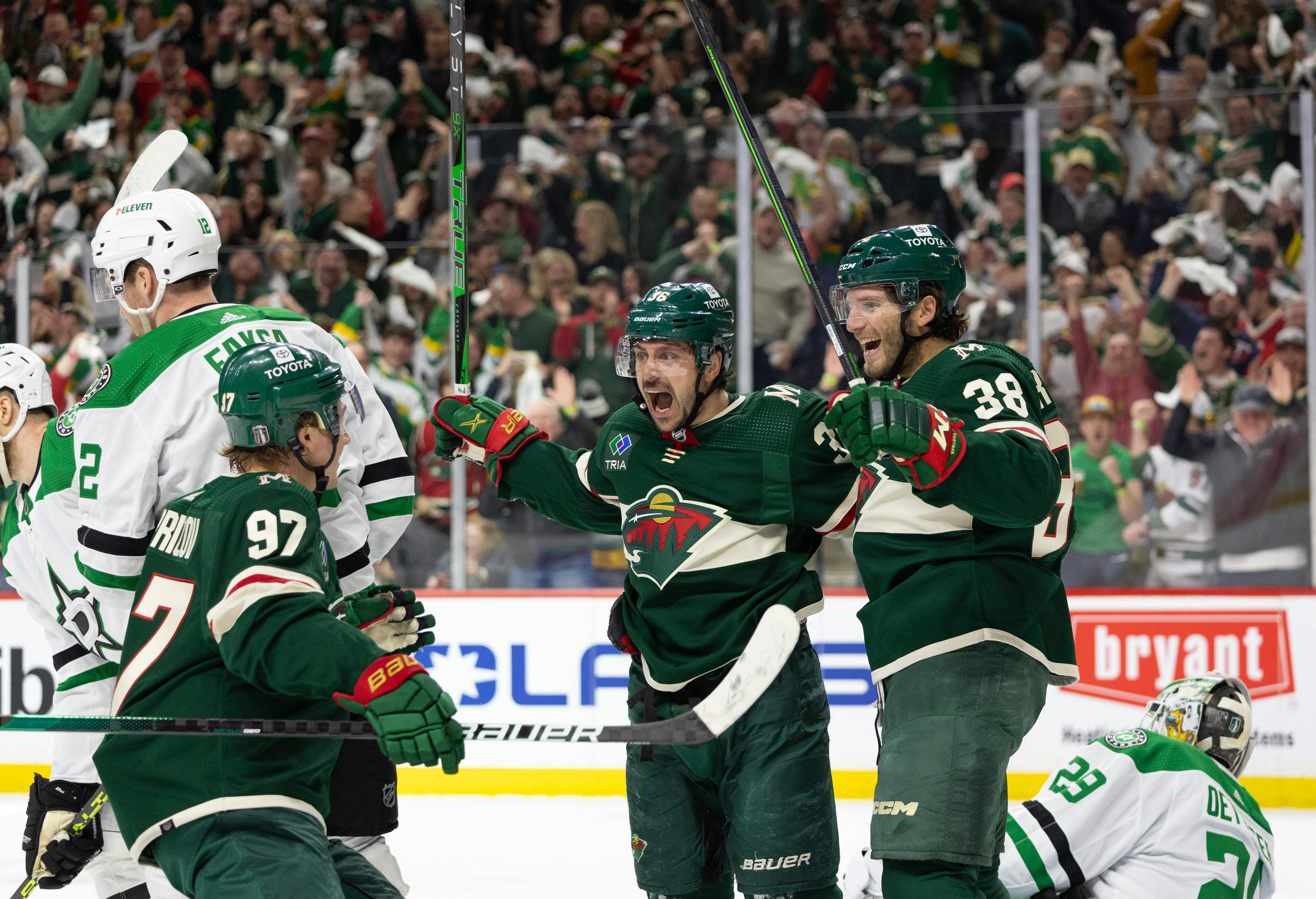 Wild outshine Stars in 5-1 Game 3 victory by playing cleaner, smarter; take lead in series