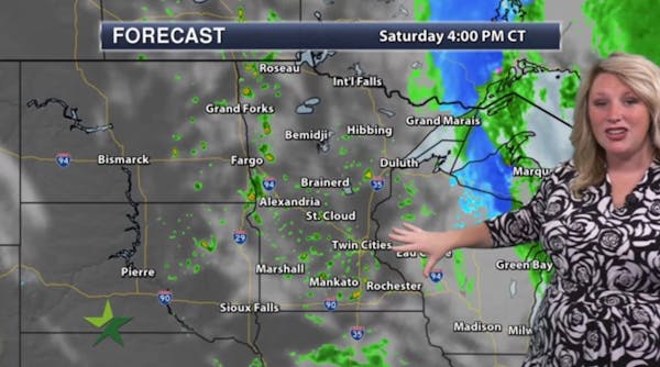 Morning forecast: Scattered PM showers, high 50