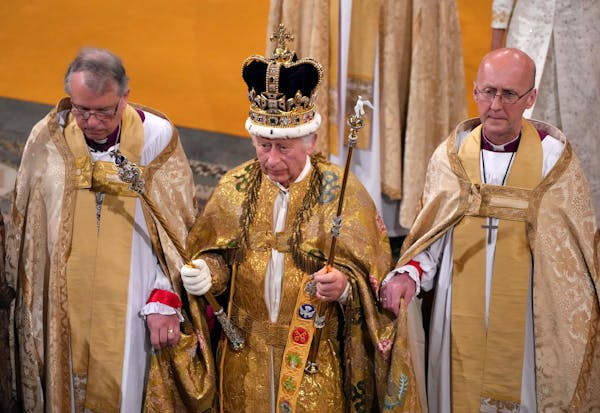 Britain’s King Charles crowned