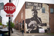 The Woody Guthrie Center is right next door to the Bob Dylan Center in Tulsa, Okla.