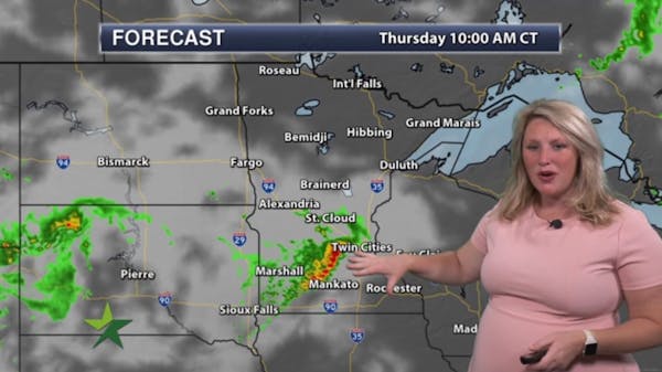 Morning forecast: AM showers, high 76; unsettled weekend ahead