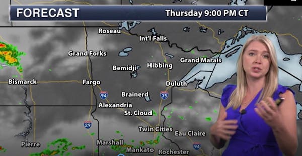 Evening forecast: Low of 61; mostly cloudy and mild; more rain ahead
