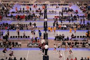 The scope of club volleyball showed during a Northern Lights qualifier in January at the Minneapolis Convention Center.