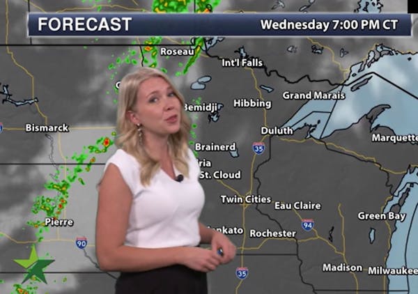 Evening forecast: Low of 60, getting cloudy with smoky haze first and then rain chances ahead