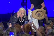 Tanya Tucker posed for photos and signed autographs after her concert Thursday at Mystic Lake Casino
