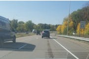MnDOT converted the shoulder of westbound Crosstown between Valley View Road and Hwy. 100 in Edina into a third travel lane.