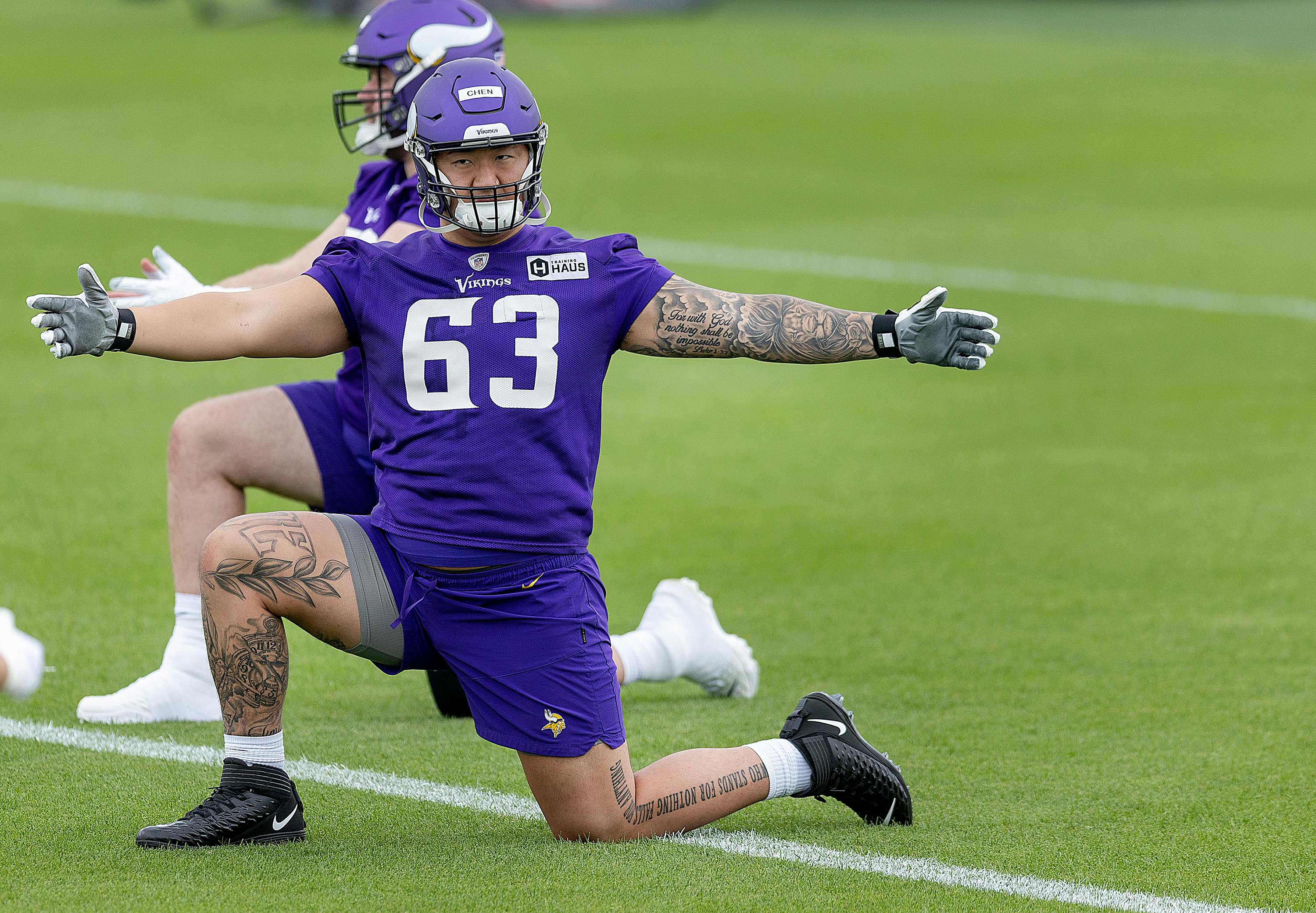 From sneaking onto the football team to signing with the Vikings, Jacky Chen has been an under-the-radar success