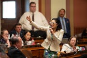 María Isa Pérez-Vega, DFL-St. Paul, spoke in support of the Health and Human Services finance bill on the House floor on Monday, May 22.