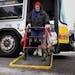 Joy Rindels-Hayden, 87, waged a prolonged campaign to pass a state law to improve bus safety during the dangerous winter months.