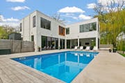 Custom contemporary Golden Valley home with saltwater pool lists for $2.695 million