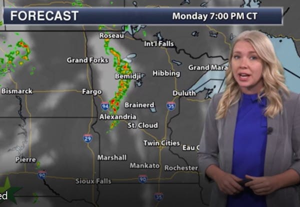 Evening forecast: Partly cloudy then isolated T-storms