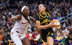 Dearica Hamby, now with the WNBA’s Los Angeles Sparks, said she had been harassed by Las Vegas Aces coach Becky Hammon for getting pregnant last sea