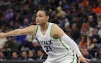 Lynx guard Kayla McBride (shown against the Chicago Sky in mid-May) had 18 points in a 94-89 loss to the Dallas Wings on Tuesday night.