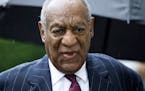 FILE - Bill Cosby arrives for a sentencing hearing following his sexual assault conviction at the Montgomery County Courthouse in Norristown Pa. A for