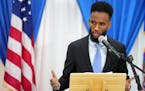 Minneapolis City Council candidate Nasri Warsame announced Thursday that he’s continuing his campaign, days after the state DFL banned him from seek