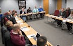 A quarterly meeting of the Minnesota Peace Officers and Standards Training Board in 2017 in St. Paul.