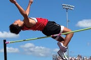 Devin Jordan of Eden Prairie set personal bests in three events in the Class 3A, Section 2 meet.