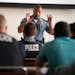 Minneapolis Police Chief Brian O’Hara spoke Wednesday about “Operation Safe Summer” at a Minneapolis Police Department training center in Minnea