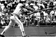 June 26, 1977: Rod Carew knocked this hit to boost his average to 400.