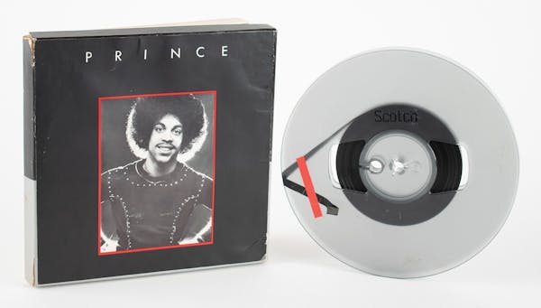 The demo tape and promotional brochure that got Prince signed to Warner Bros. Records is up for auction.