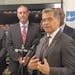 U.S. Department of Health and Human Services Secretary Xavier Becerra spoke with reporters Thursday about plans to redetermine eligibility for some 1.
