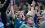 Minnesota Lynx fans came to their feet as the Lynx took on Chicago for their season opener at the Target Center, Saturday, May 25, 2019 in Minneapolis