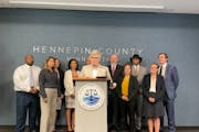 Hennepin County Attorney Mary Moriarty hosted a news conference Wednesday, June 14, 2023, to unveil a new collaboration to combat youth auto theft.