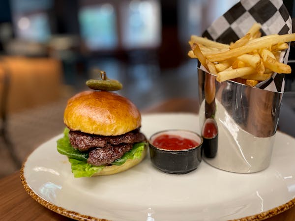 A new lunch burger option in downtown Minneapolis from Star Bar.