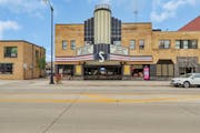 The renovated property in downtown Hutchinson includes a movie theater with three screening rooms, a concession stand, a retail space and upstairs apa