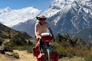 Adam Swanson’s 21,000-mile bicycle trip included the Himalayas.