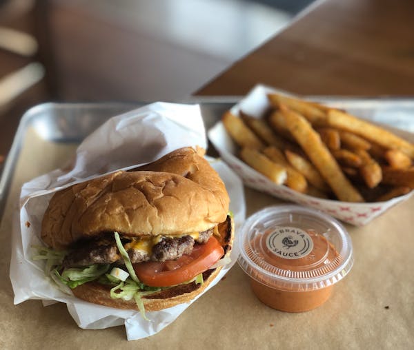 Control your own burger spice level at Toma Mojo.
