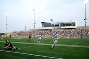 The Minnesota Aurora defeated Rochester FC in the May 24 season opener at TCO Stadium in Eagan.