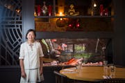 Tammy Wong, owner of Rainbow Chinese at 2739 Nicollet Avenue, stood for a portrait in her restaurant. The restaurant is reopening its dining room more