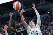 Lynx forward Jessica Shepard, who battled the Chicago Sky’s Elizabeth Williams for a rebound earlier this season, is expected to return to the lineu