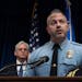 U.S. Attorney General Merrick Garland listened as Minneapolis Police Chief Brian O’Hara spoke about how his department will comply with the DOJ inve