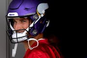 Vikings quarterback Kirk Cousins walked out for practice Thursday. Later that night, Cousins impressed teammates and coaches with a speech addressing 