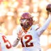Iowa State quarterback Hunter Dekkers has been charged with tampering with records stemming from a state investigation into sports gambling at Iowa St