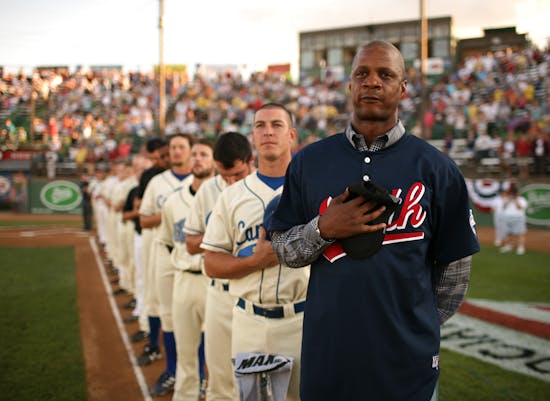 Darryl Strawberry's stop in St. Paul was a memorable one in his