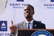 St. Paul Mayor Melvin Carter proposed his 2024 budget on Thursday in St. Paul.