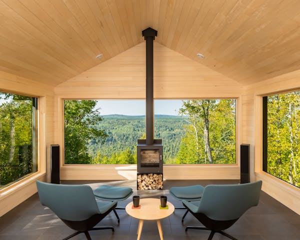 'Unconventional' Lutsen cabin built for two is a Home of the Month winner