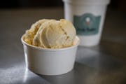 Irish butter ice cream by MN Dairy Lab.