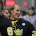 The Gustavus hockey team, along with the campus community and loved ones, is reeling from the loss of goaltender Jori Jones.
