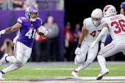 Running back Abram Smith was among the players cut by the Vikings on Monday.