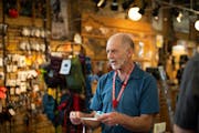 Midwest Mountaineering owner Rod Johnson saw sales decline for the past seven years as shopping styles changed, save for the height of the pandemic, w