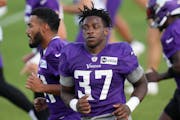 Vikings rookie running back DeWayne McBride was among those players cut on Tuesday and re-signed to the practice squad on Wednesday.