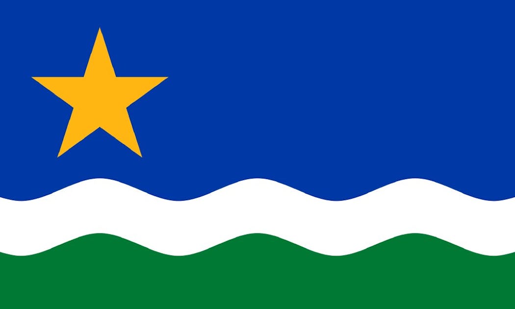 The North Star Flag, developed in 1989 by William Becker and Lee Herold, is one of many proposed designs over the years for a new Minnesota flag.