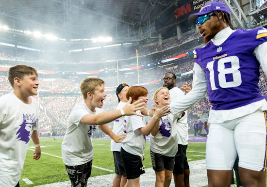 Vikings' Justin Jefferson leads the NFL in affability in his quest